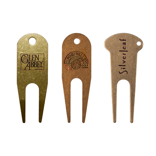 Bent Tab Divot Tool W/Custom Logo