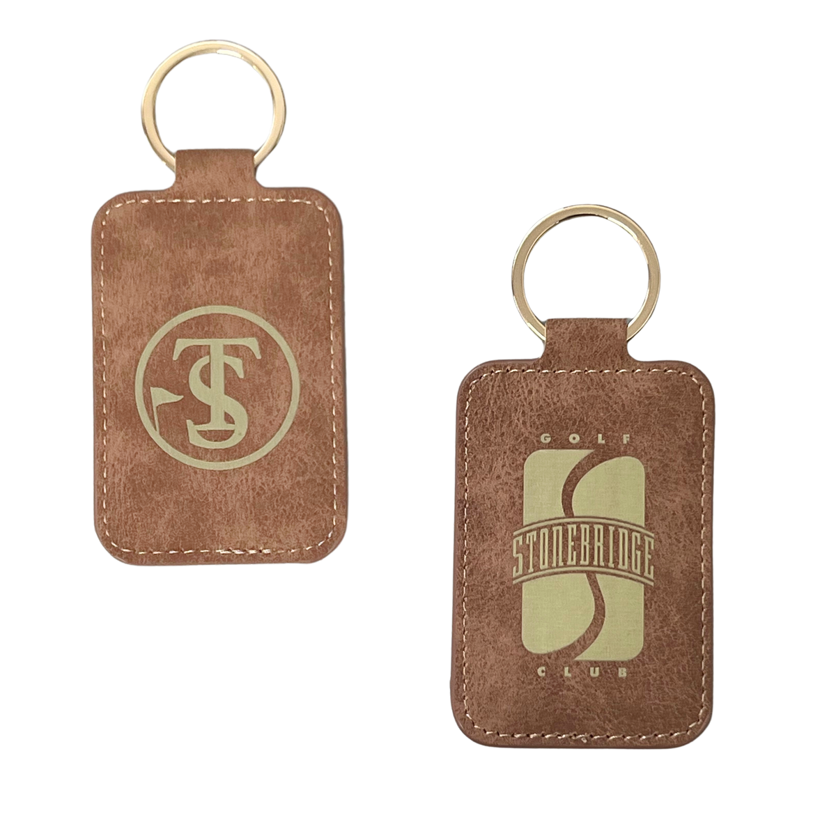 Leather Collection - Engraved Logo Buckskin Leather
