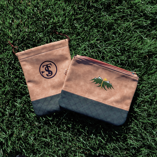Leather Collection - Full Color Logo Buckskin Leather
