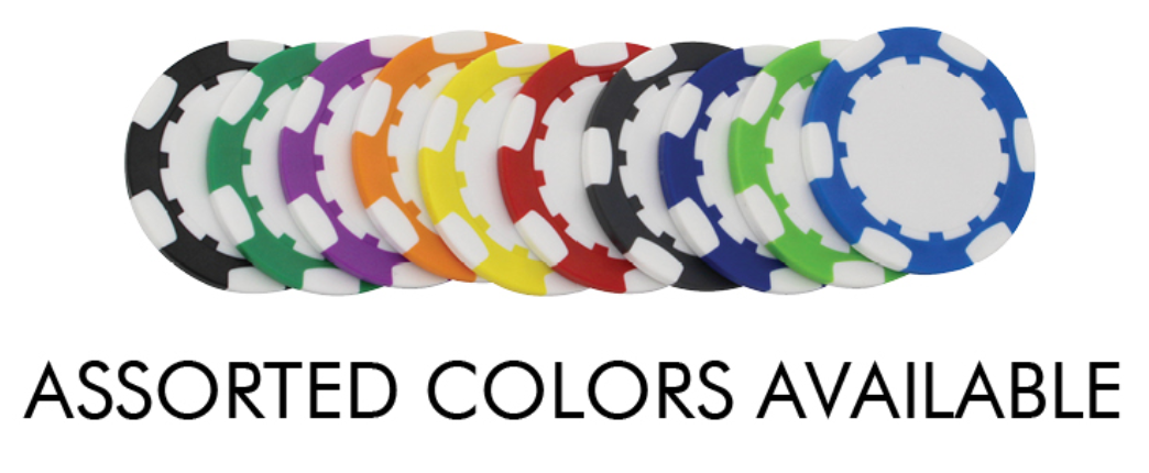 Logo Poker Chip W/ Direct Printing