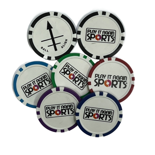 Logo Poker Chip w/Play it Again Logo