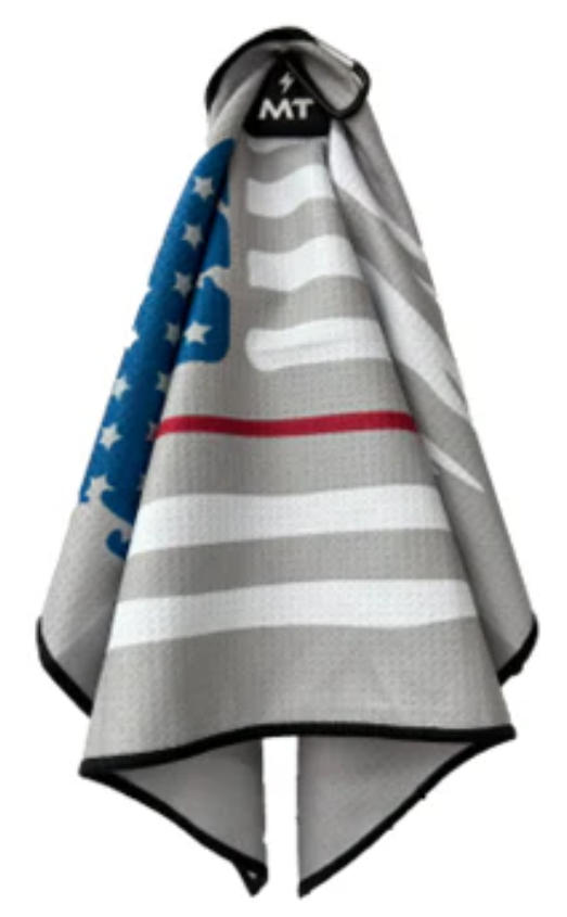 MT Magnet Towel - 16" x 25" - Antique American Flag Design