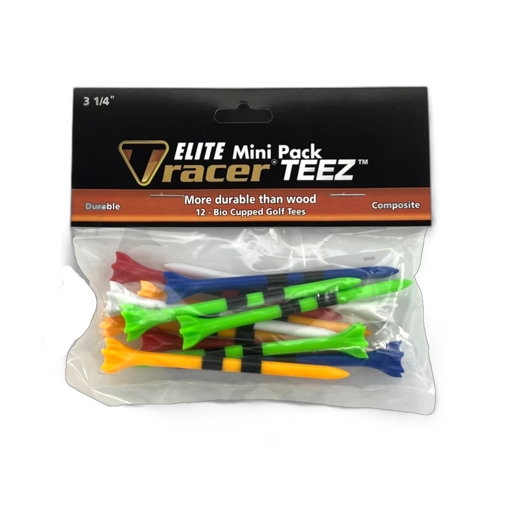 Tracer 3 1/4" Elite Mini Pack, Plastic Tees