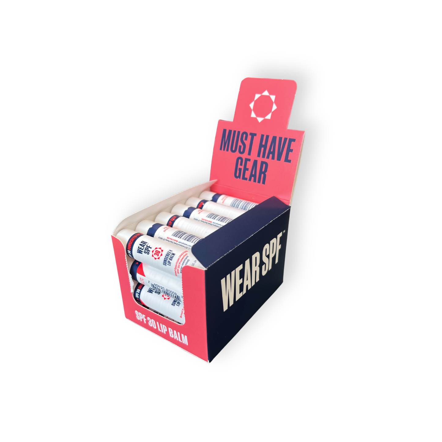 WearSPF Lip Balm By Justin Thomas - 24ct Display