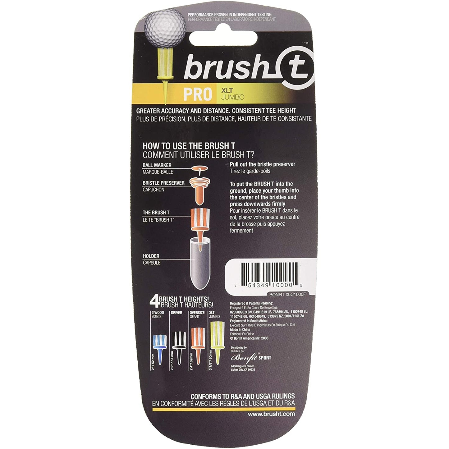 Brush T Yellow - XL 3 1/8"