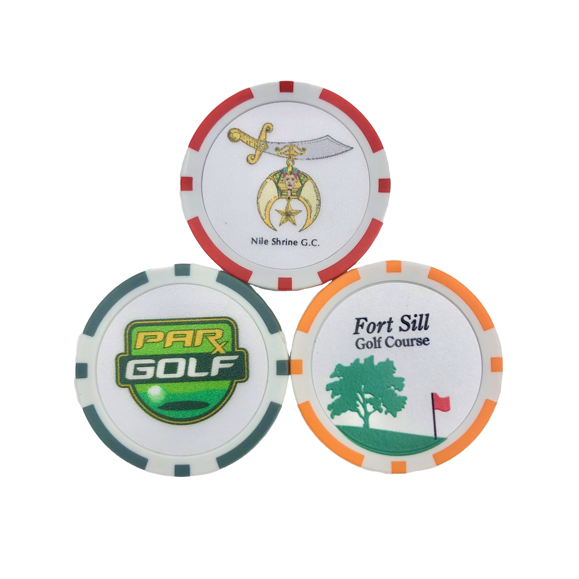Logo Poker Chip w/Play it Again Logo