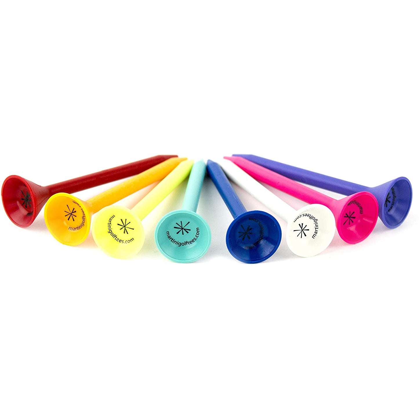 Martini Tee 6 pack - 2"