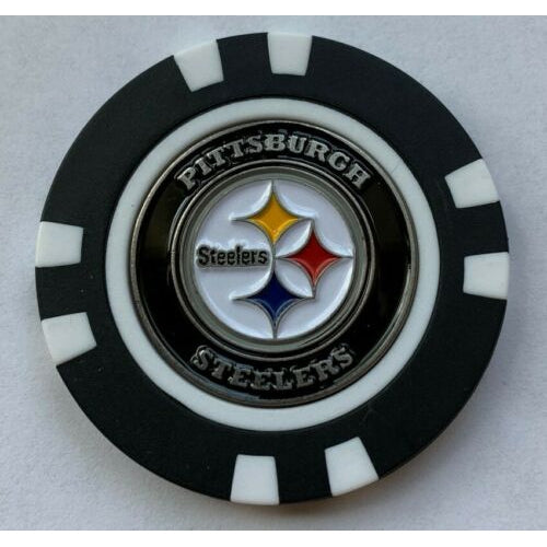 Plastic Poker Chip W/Removable Ball Marker