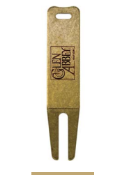 Bent Tab Divot Tool W/Die Struck Logo