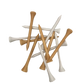 Logo Wood Tees - 3 1/4"