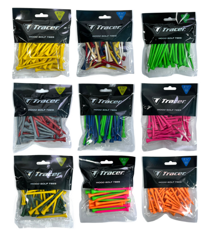 2 1/8” Wood Tracer Tees