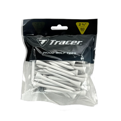 2 3/4” Wood Tracer Tees