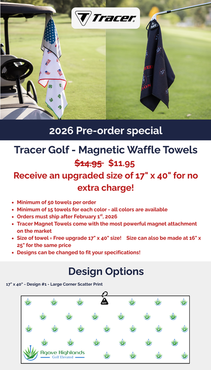 Pre-order Special - Custom Design Magnet Towels