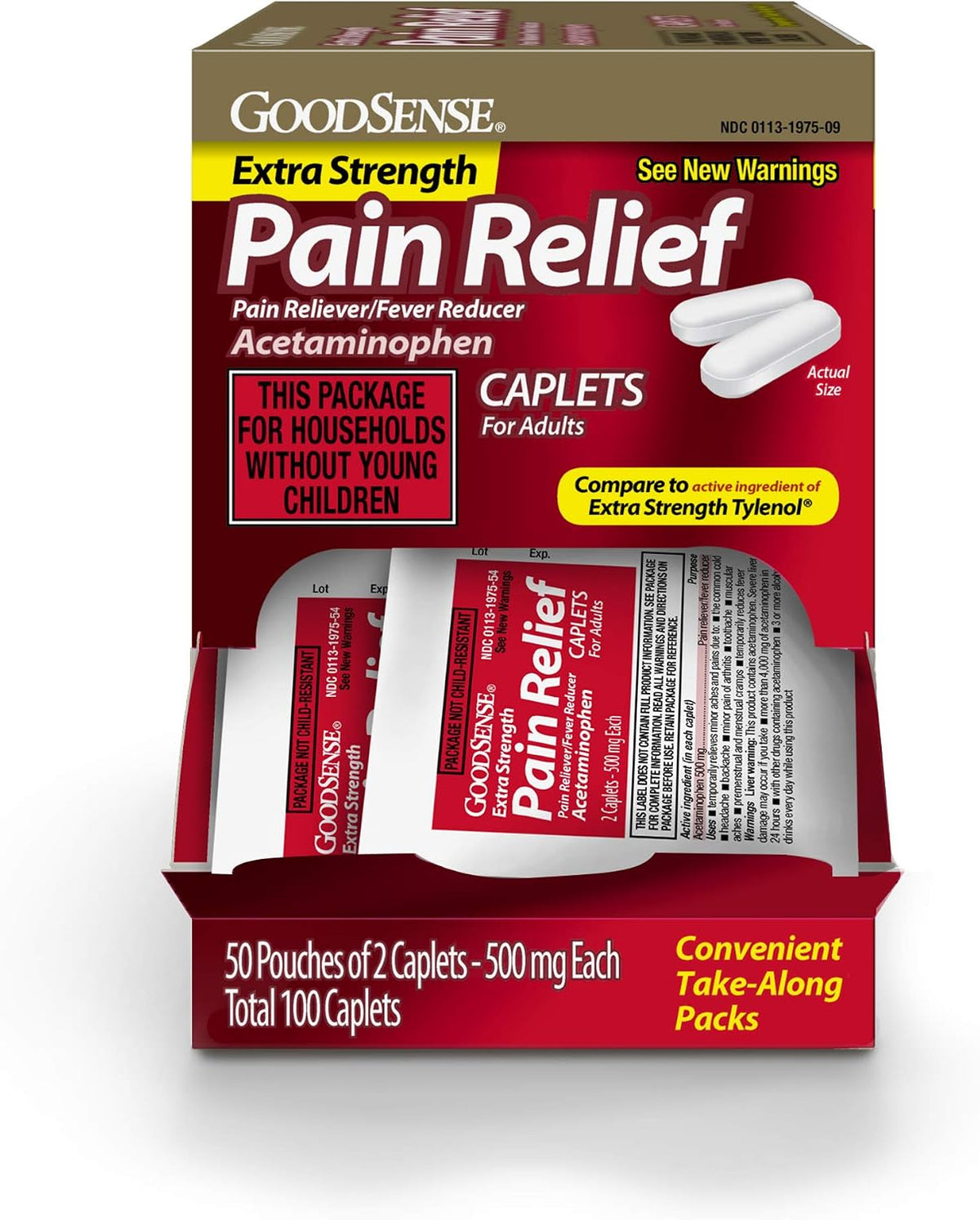 Acetaminophen Packets - GoodSense
