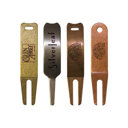 Bent Tab Divot Tool W/Custom Logo