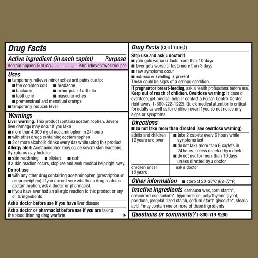 Acetaminophen Packets - GoodSense