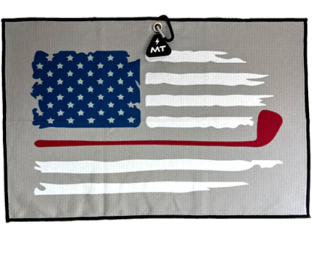 American Flag Magnet Towel - 16" x 25"