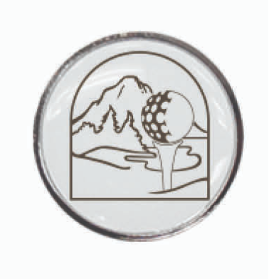 Custom Printed Logo Golf Ball Marker