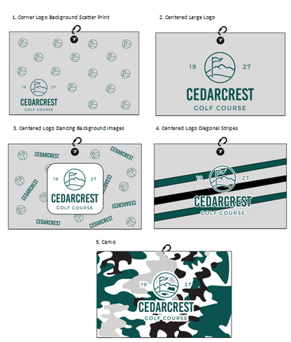 Dye Sublimated - Custom Design Magnet Towels