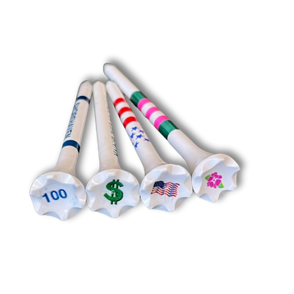 EPIK Crown Plastic Tees with Custom Cup Logo