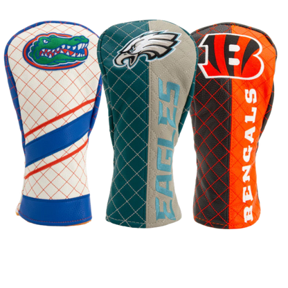 Team Golf Quilted Licensed Headcover - NFL/NCAA/NHL
