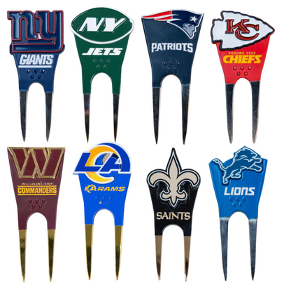 Custom Silhouette NFL Licensed Divot Tool