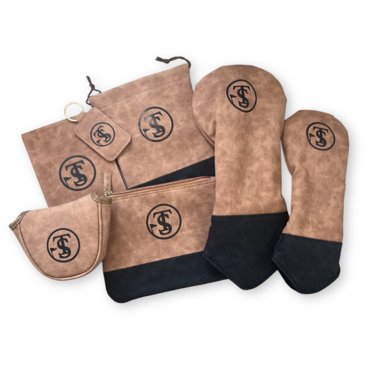 Leather Collection - Full Color Logo Buckskin Leather