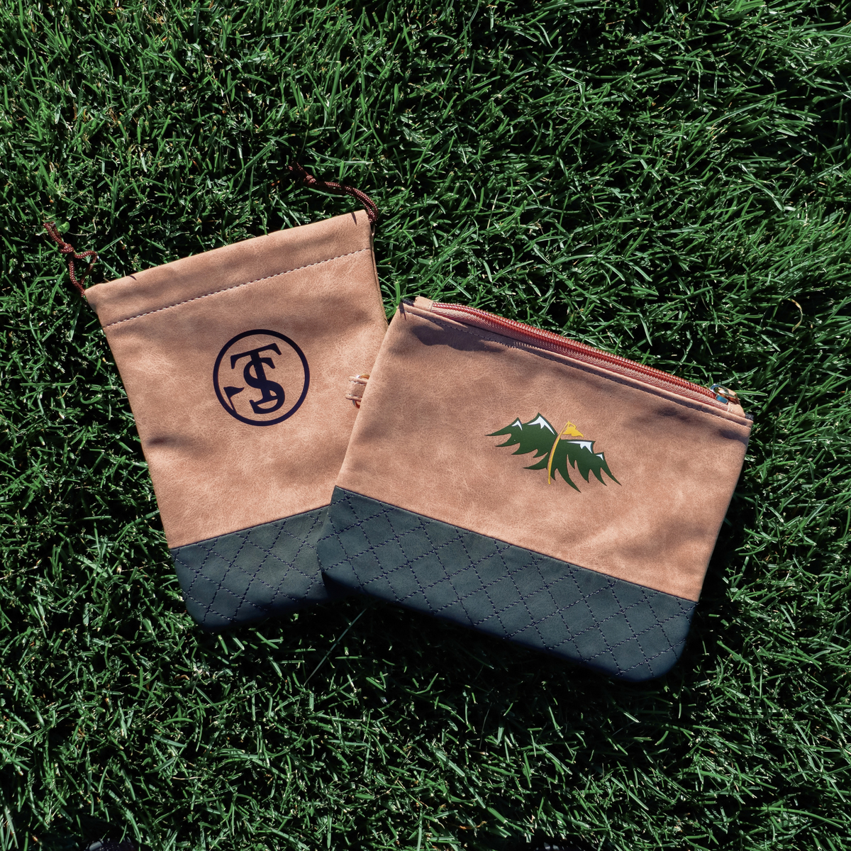 Leather Collection - Full Color Logo Buckskin Leather