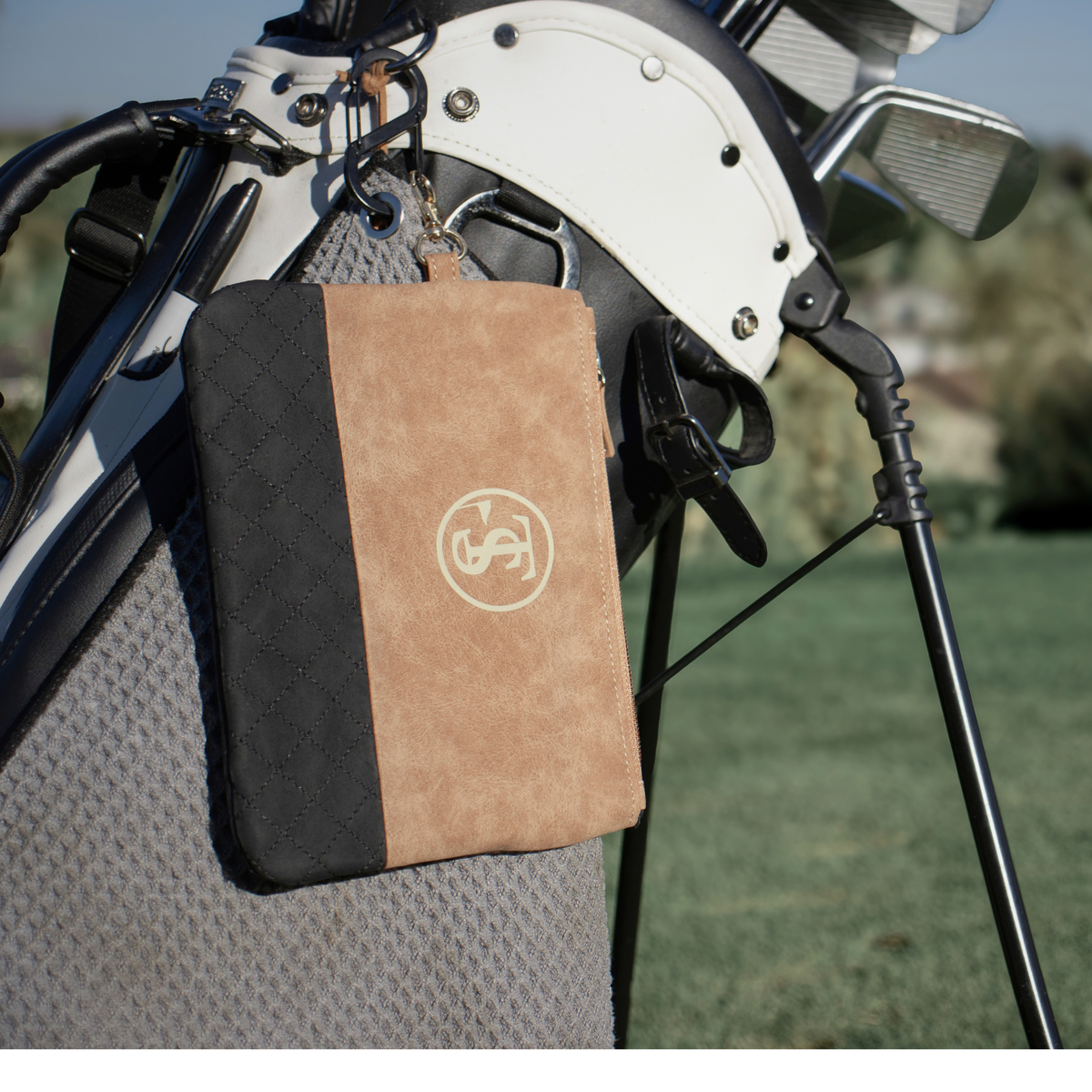 Leather Collection - Engraved Logo Buckskin Leather