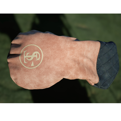Leather Collection - Engraved Logo Buckskin Leather