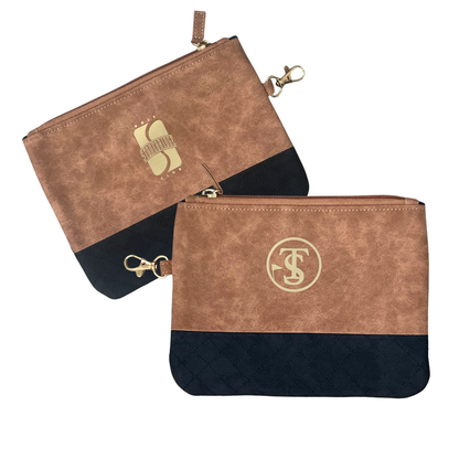 Leather Collection - Engraved Logo Buckskin Leather
