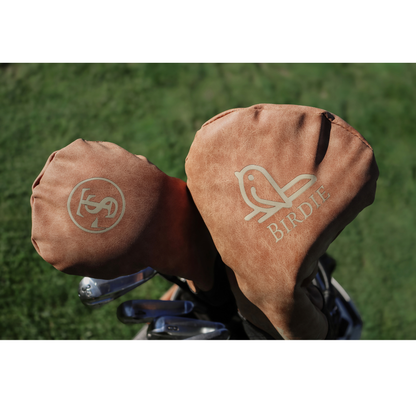 Leather Collection - Engraved Logo Buckskin Leather