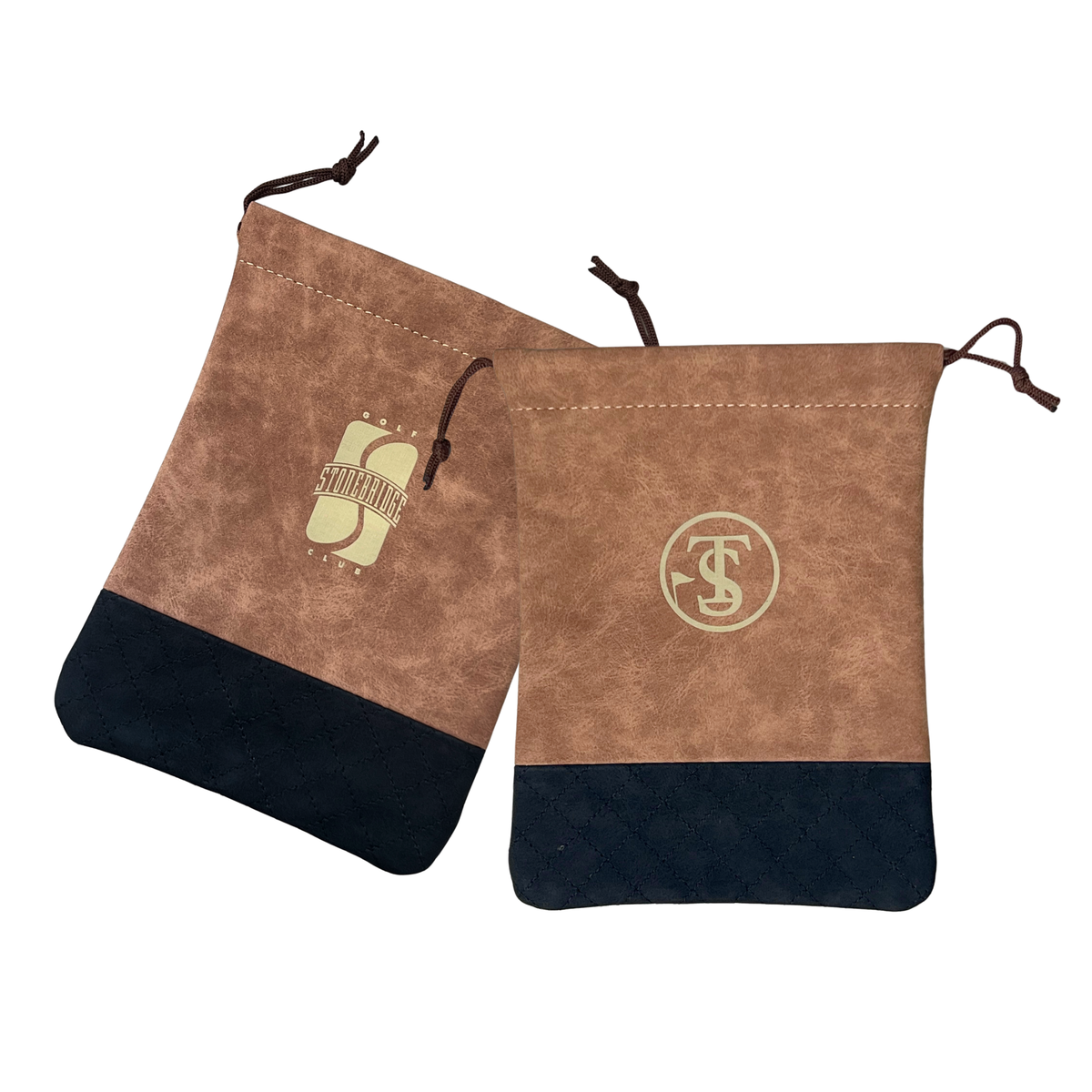 Leather Collection - Engraved Logo Buckskin Leather