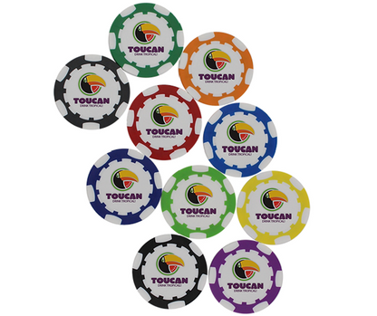 Logo Poker Chip W/ Direct Printing