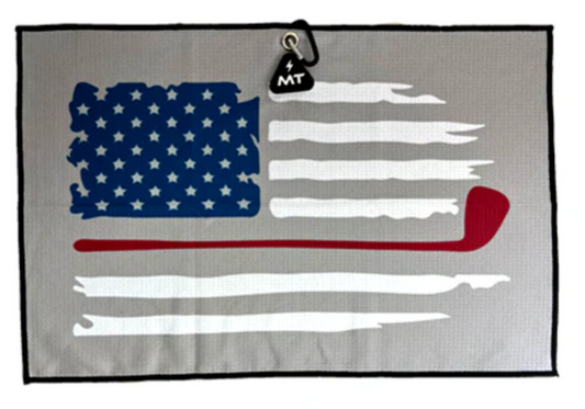 MT Magnet Towel - 16" x 25" - Antique American Flag Design