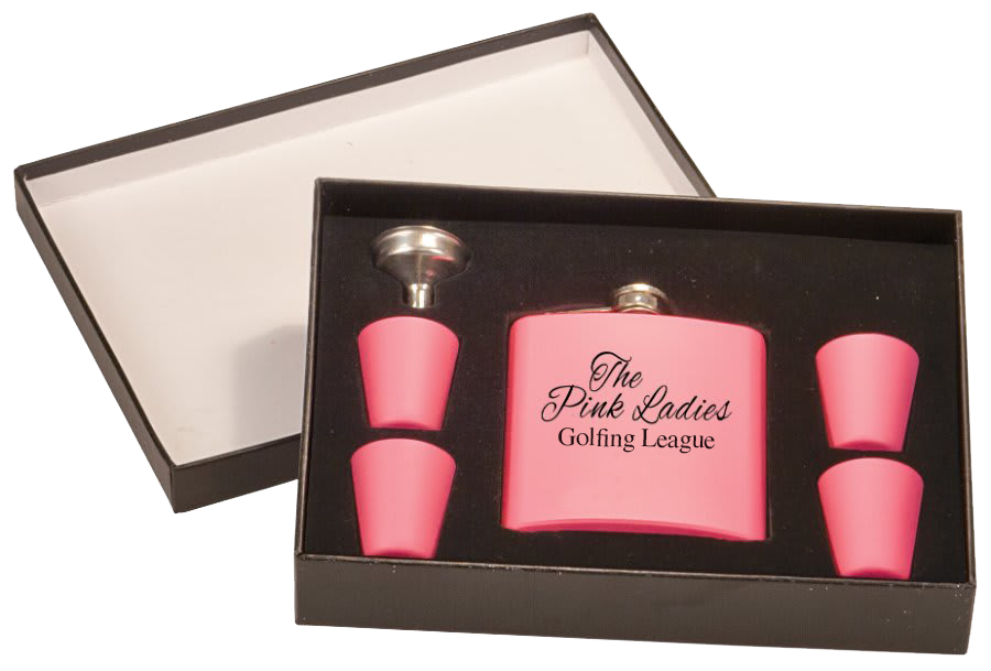Custom Flask Gift Set