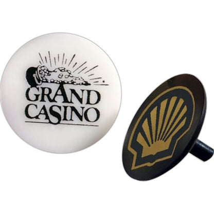 Plastic Ball Marker - Printed Custom Logo