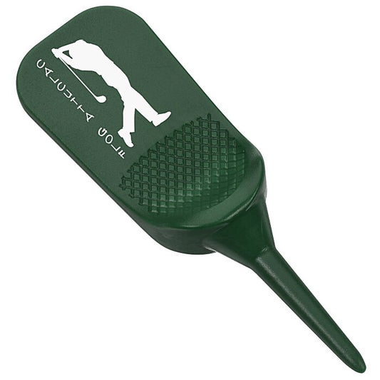 Plastic Single Prong Divot Tool With Custom Print