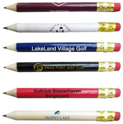 Rounded Pencils w/Eraser