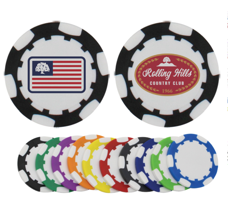 Logo Poker Chip W/ Direct Printing