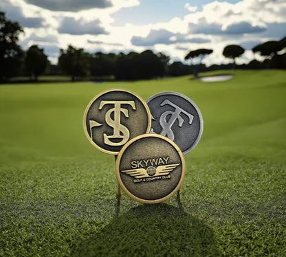 Vintage Collection Ball Markers W/ Custom Logo