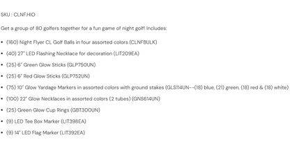Night Flyer Tournament Pack