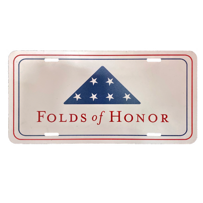 Custom License Plates - Printed Plastic