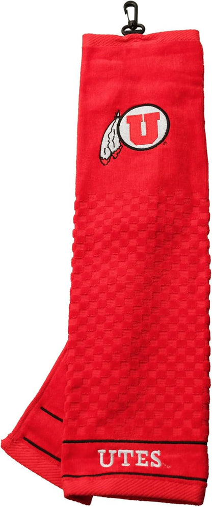 Team Golf Tri-Fold Embroidered Towels - NFL/NCAA/NHL