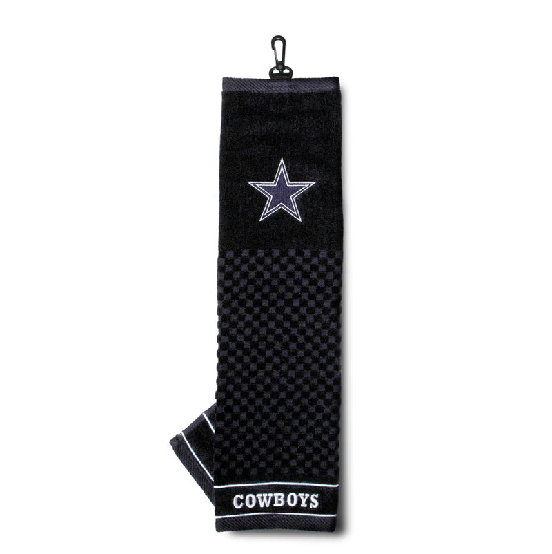 Team Golf Tri-Fold Embroidered Towels - NFL/NCAA/NHL