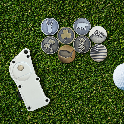 The FIXIT Golf Tool - Stock Ball Markers
