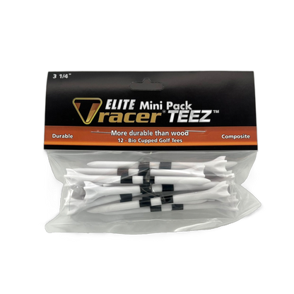 Tracer 3 1/4" Elite Mini Pack, Plastic Tees