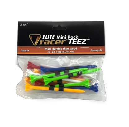 Tracer 3 1/4" Elite Mini Pack, Plastic Tees