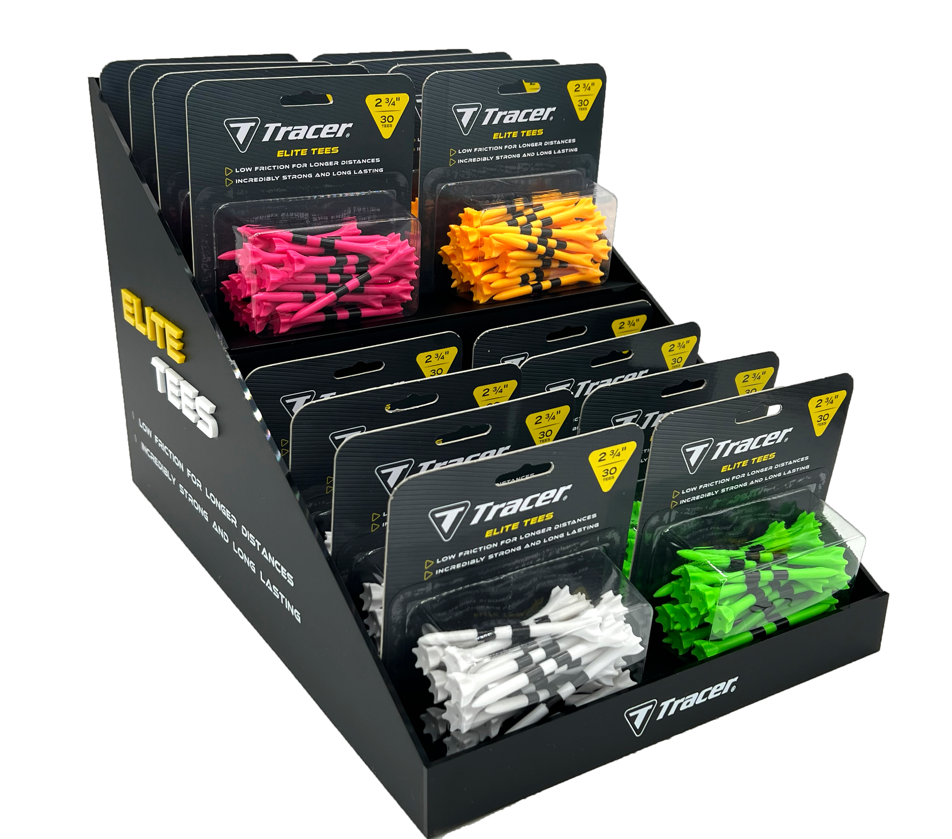 Tracer Elite CLR Tees 3 1/4" - Premium Packaged
