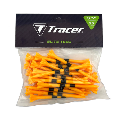 Tracer Plastic Elite Tees 3 1/4" - Bagged